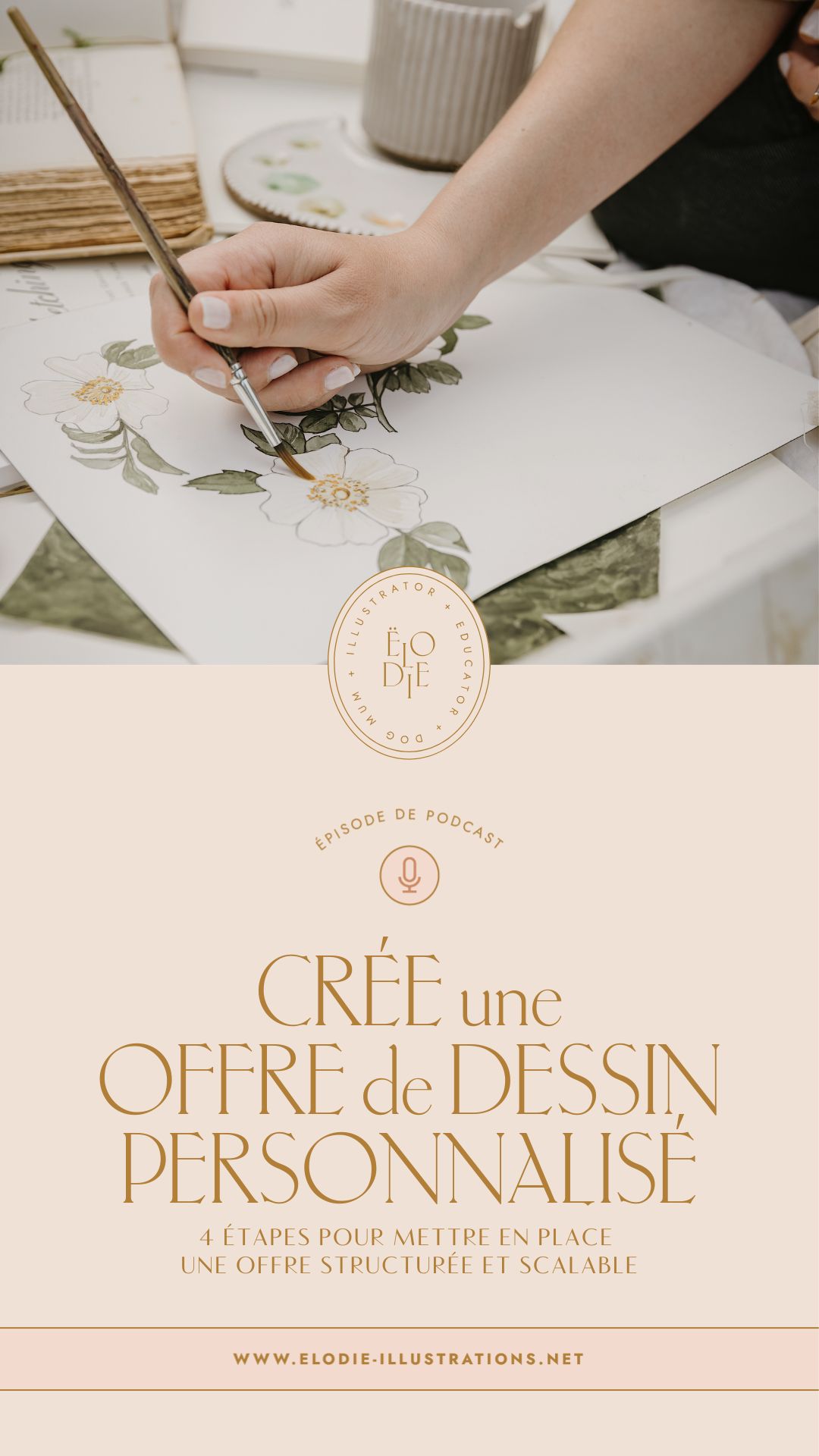 Dans cet épisode, je partage un plan en 4 étapes pour créer et structurer une offre de dessin personnalisé et scalable.