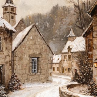 Pour ceux et celles qui rêvent d’un hiver sous la neige. ✨❄️
Illustration disponible sur www.elodiepapergoods.com