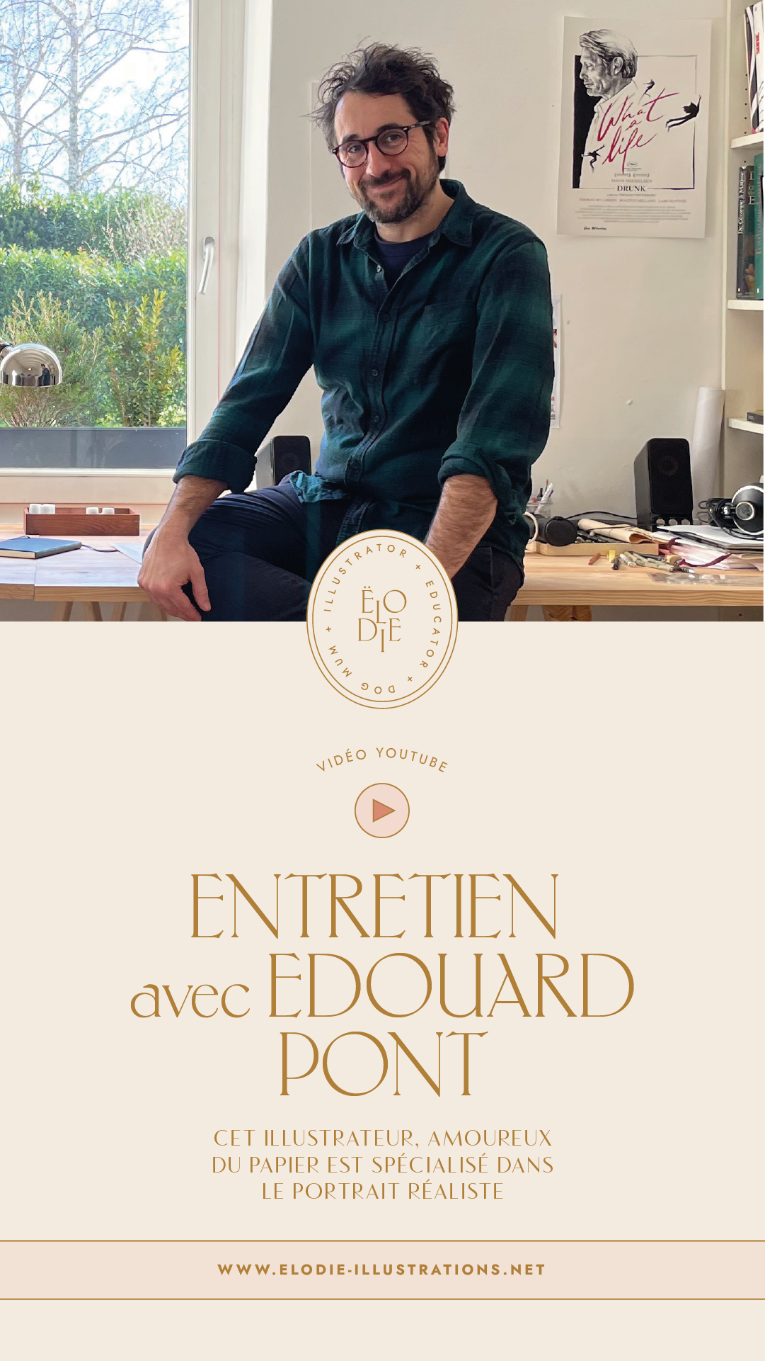 Dans cette vidéo je discute avec Edouard Pont, un illustrateur spécialisé dans le portrait réaliste et qui illustre pour la presse