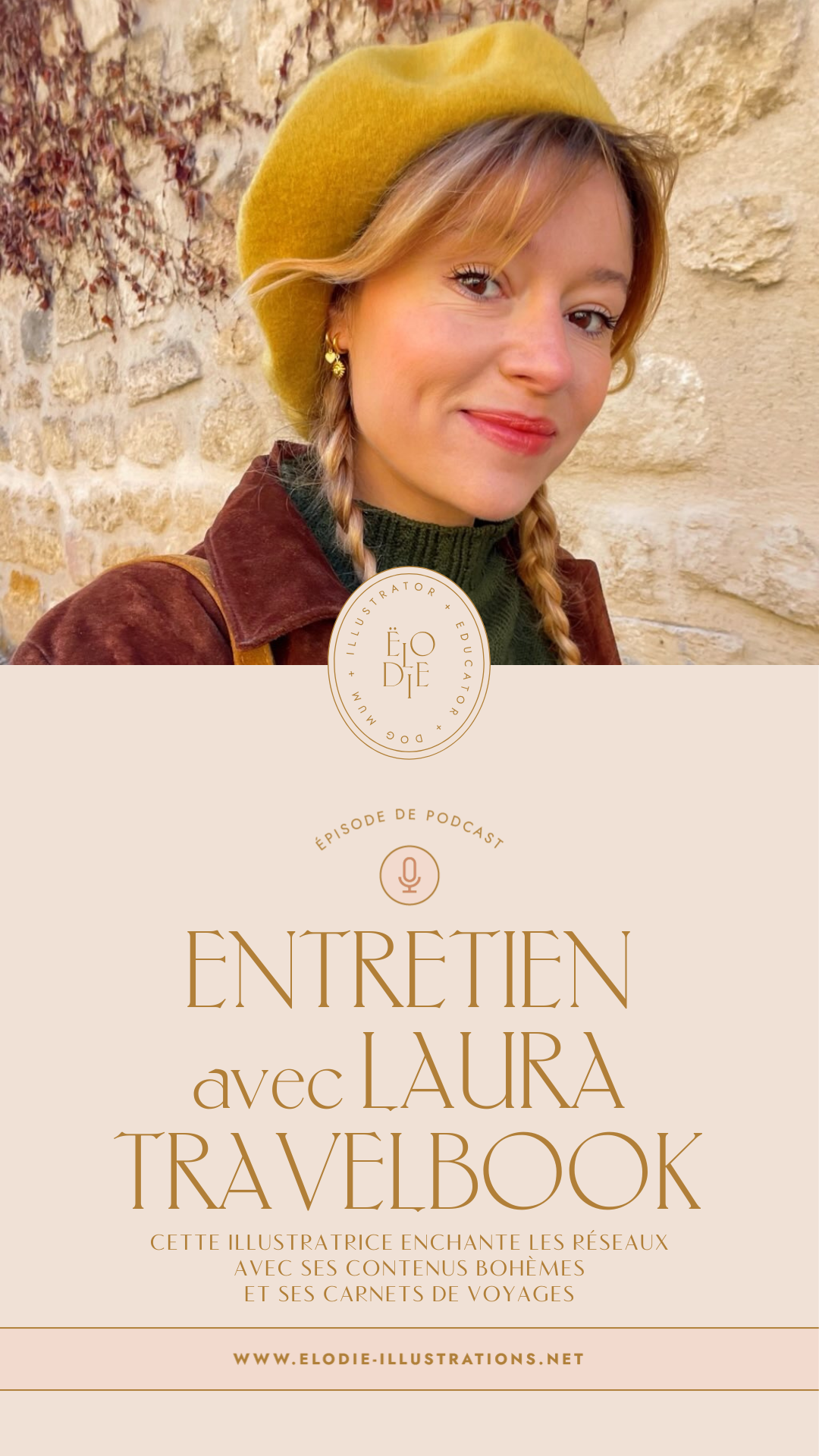 Dans cette vidéo, je reçois Laura Pasquet, alias Laura Travelbook, une illustratrice hybride et bohème qui romantise son quotidien.