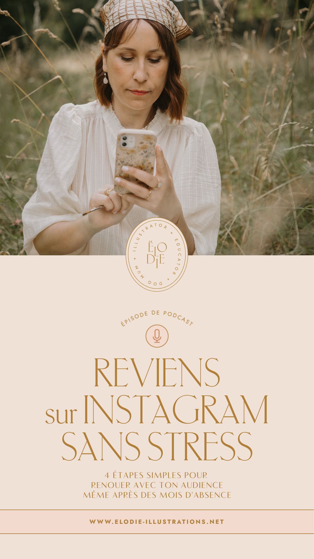 Dans cet épisode, je te guide pas à pas pour revenir sur Instagram sans stress, même après une longue pause.