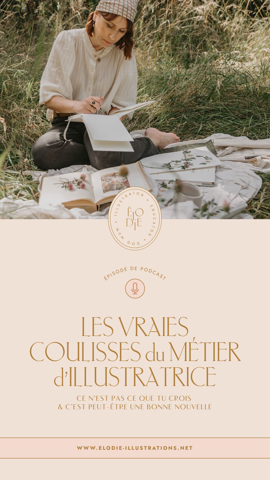 Dans cet épisode, je te partage ce qu’on ne te dit jamais sur la réalité du métier d’illustratrice : zones de flou, et non-dits du quotidien.