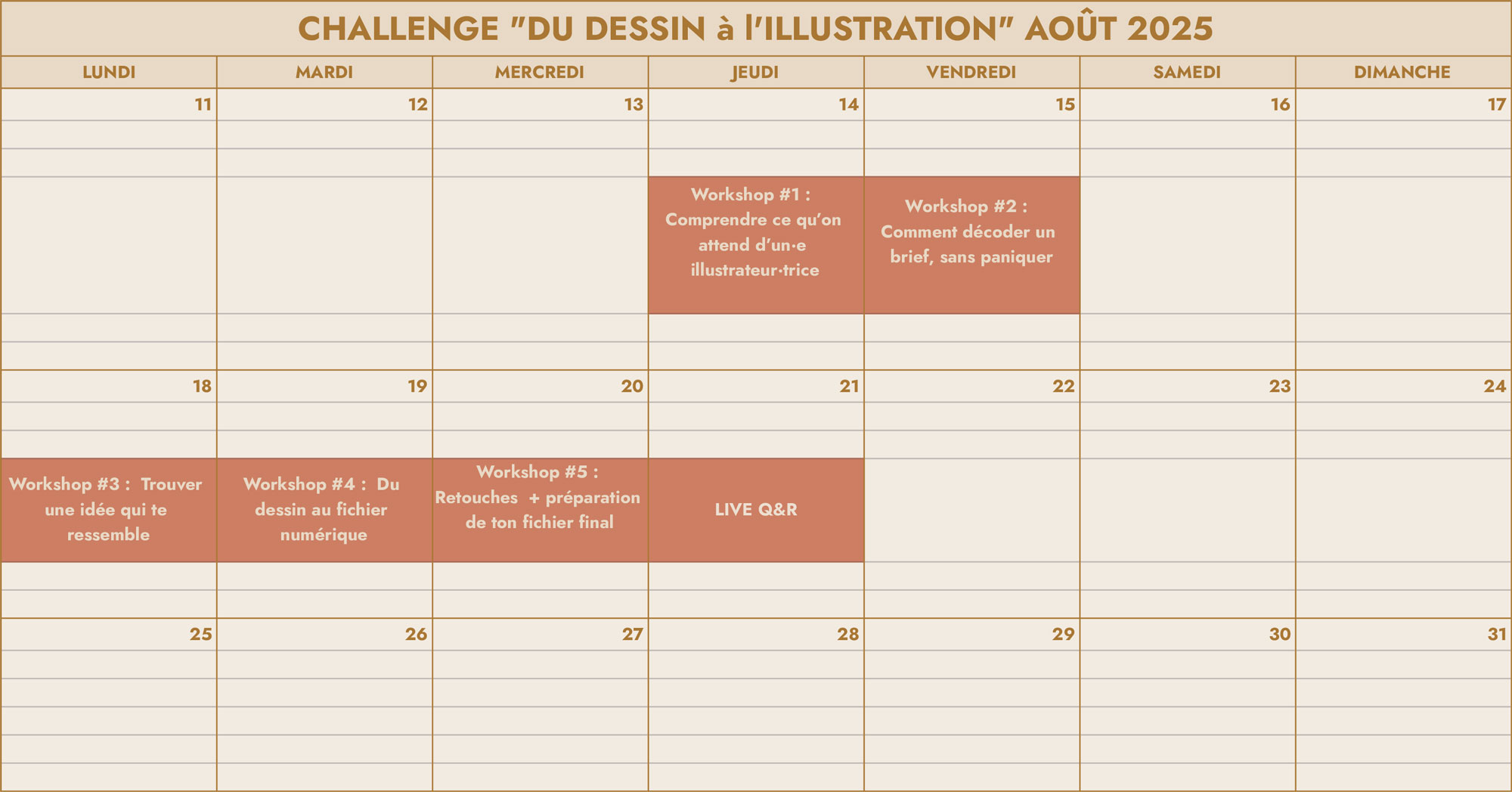Calendrier