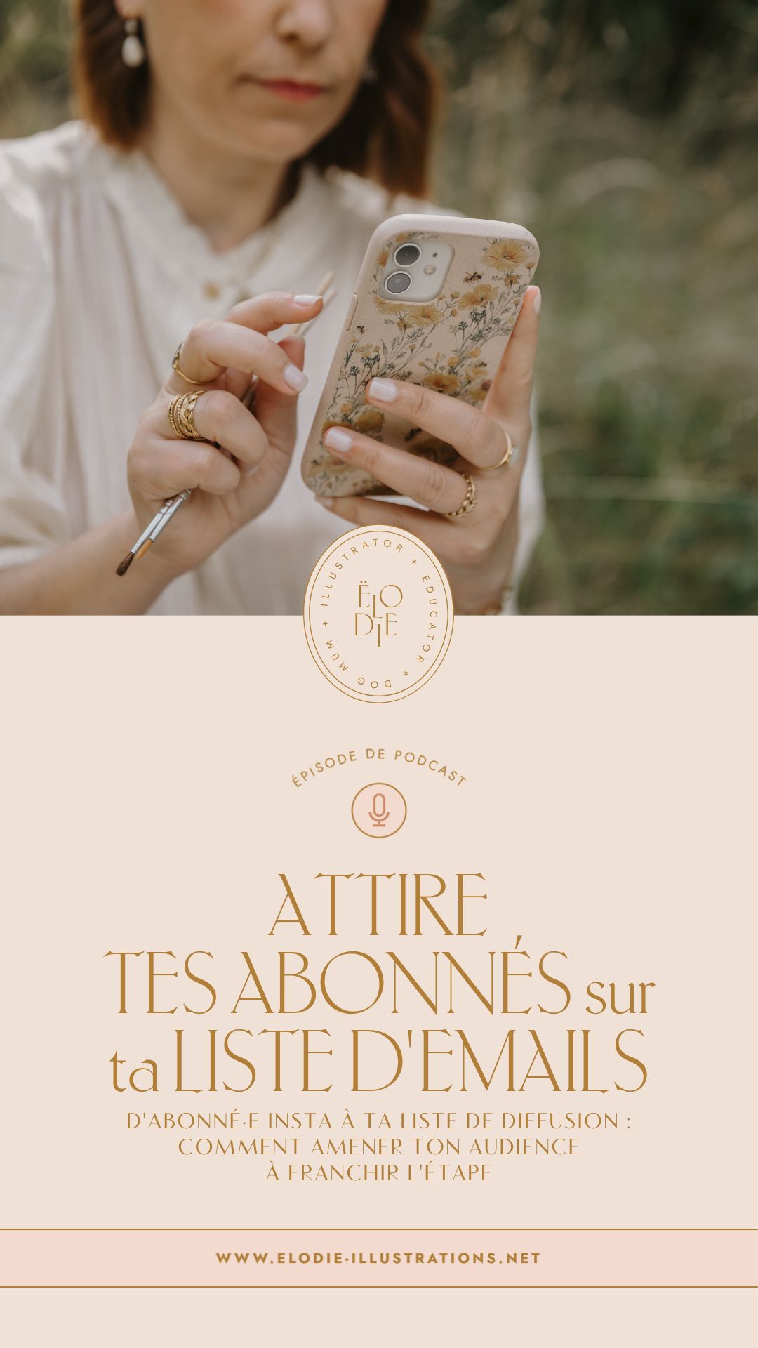 D'abonné Insta à ta liste de diffusion, incite ton audience à franchir l'étape dans ton entonnoir de conversion.